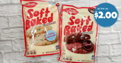Betty Crocker soft baked Cookie Mix kroger krazy