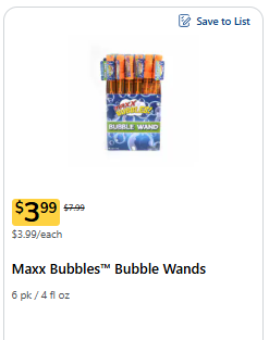 Maxx bubbles kroger shelf image