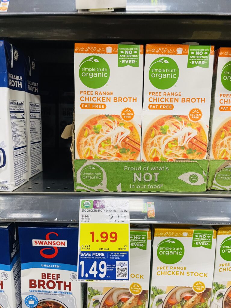 Simple Truth Broth Kroger Shelf Image