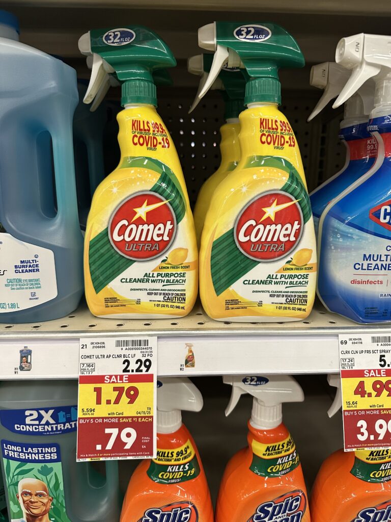 comet kroger shelf image