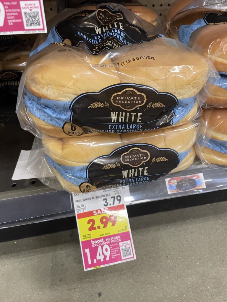 Private Selection Bun and Bread Kroger Shelf Image 