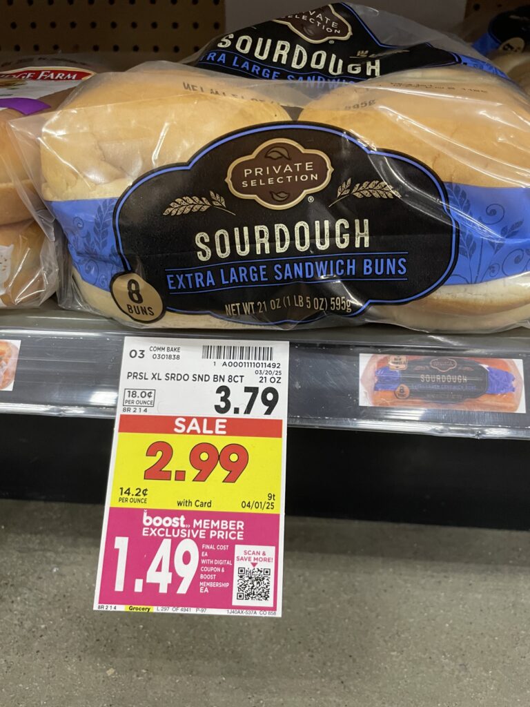 Private Selection Bun and Bread Kroger Shelf Image 