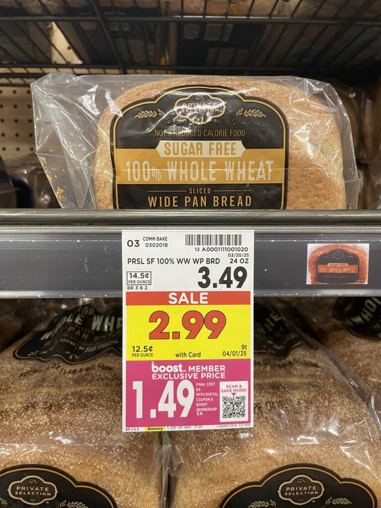 Private Selection Bun and Bread Kroger Shelf Image 