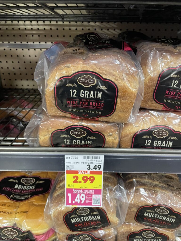 Private Selection Bun and Bread Kroger Shelf Image 
