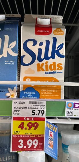 Silk Kids Kroger Shelf Image