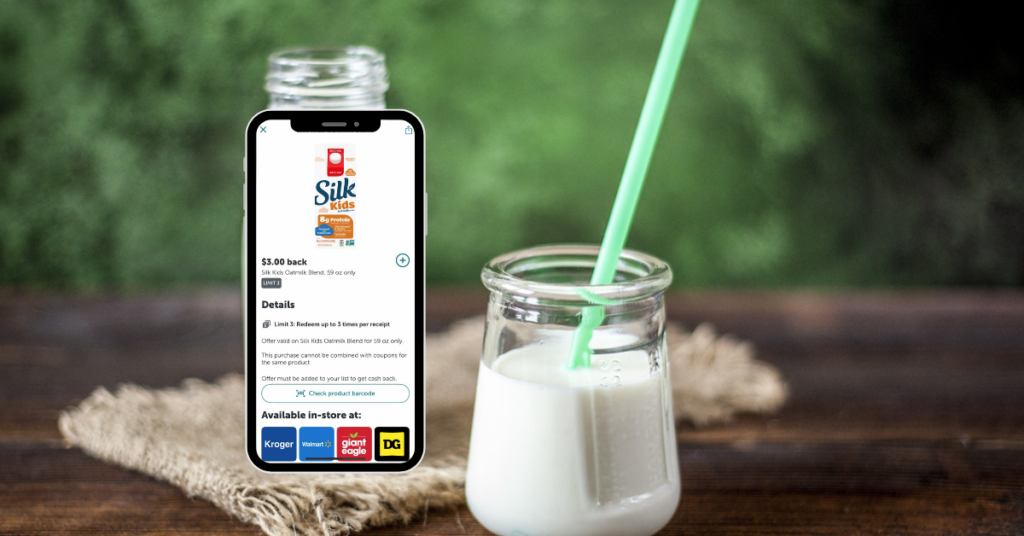 Silk kids oatmilk blend kroger digital and rebates