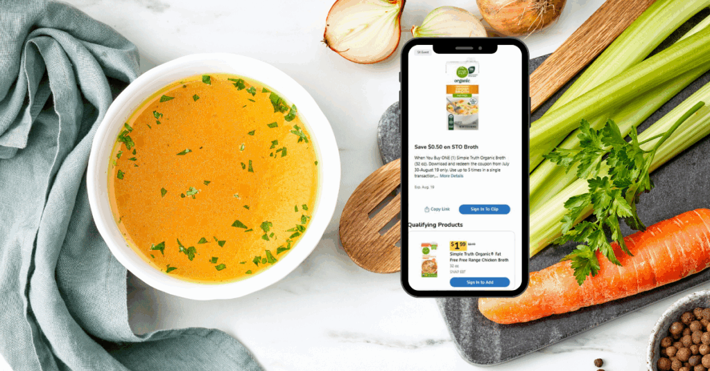 Simple Truth Organic Broth Kroger Digital Coupon