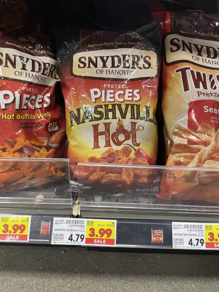 Snyders of Hanover Kroger Shelf Image