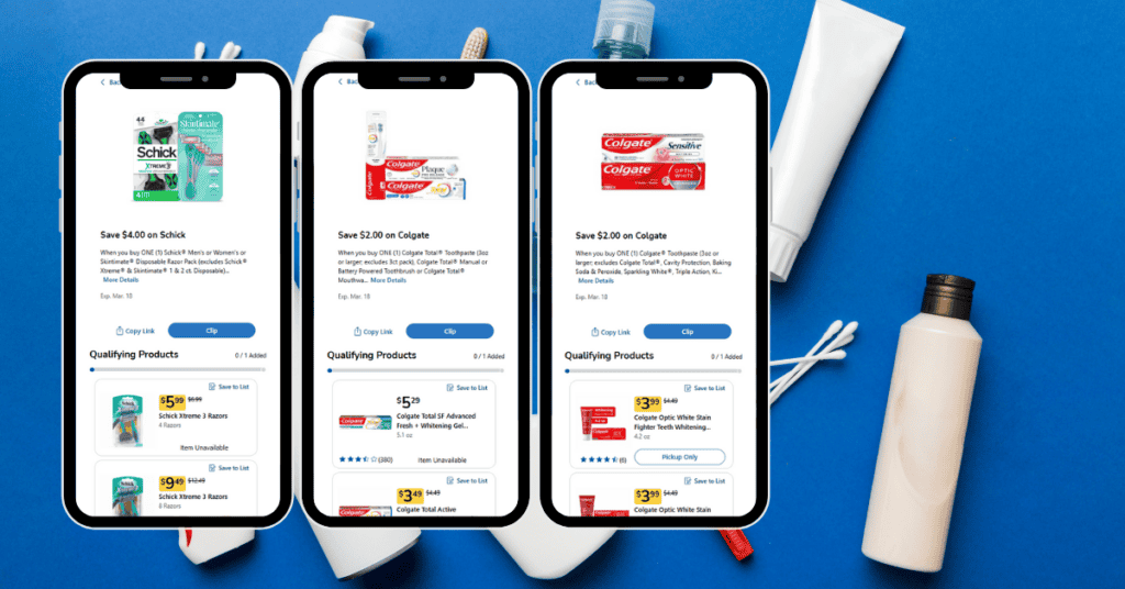 colgate and schick digital