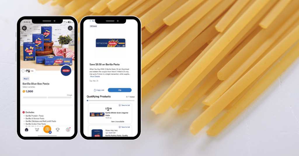 barilla pasta digital fetch