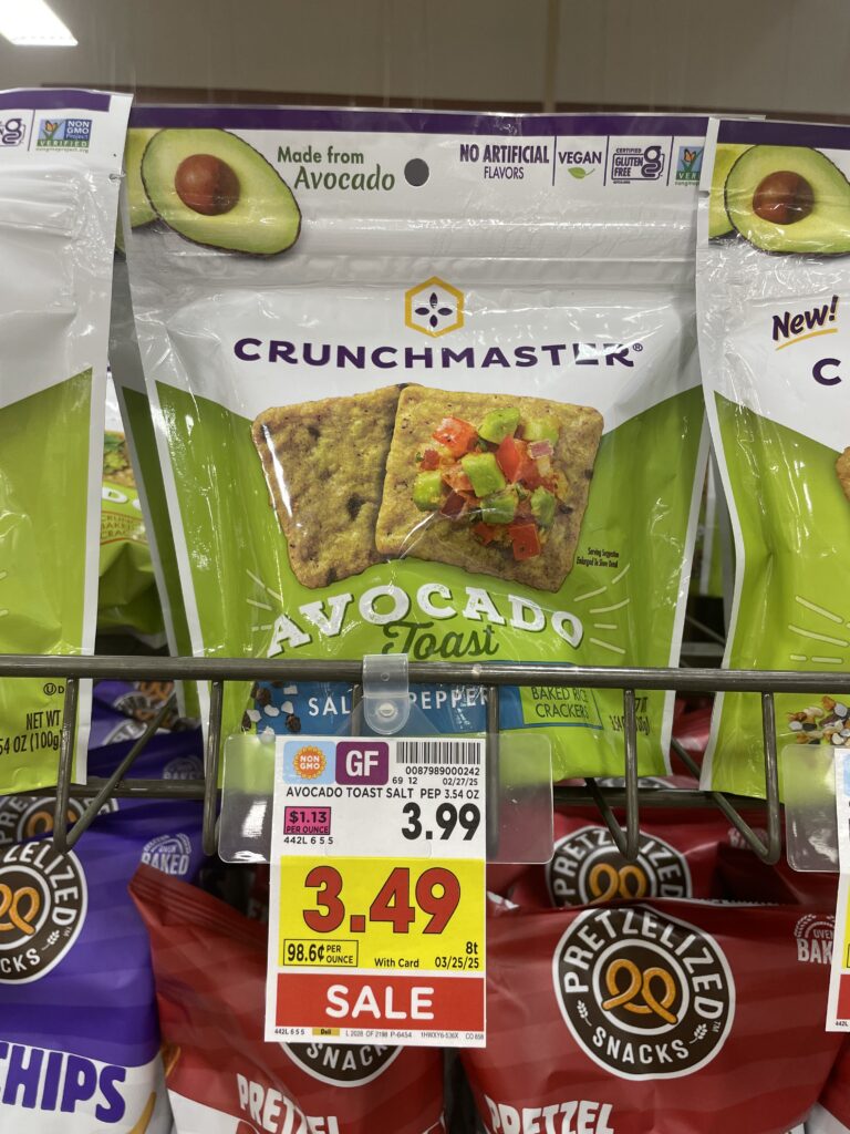 crunchmaster crackers kroger shelf image (1)
