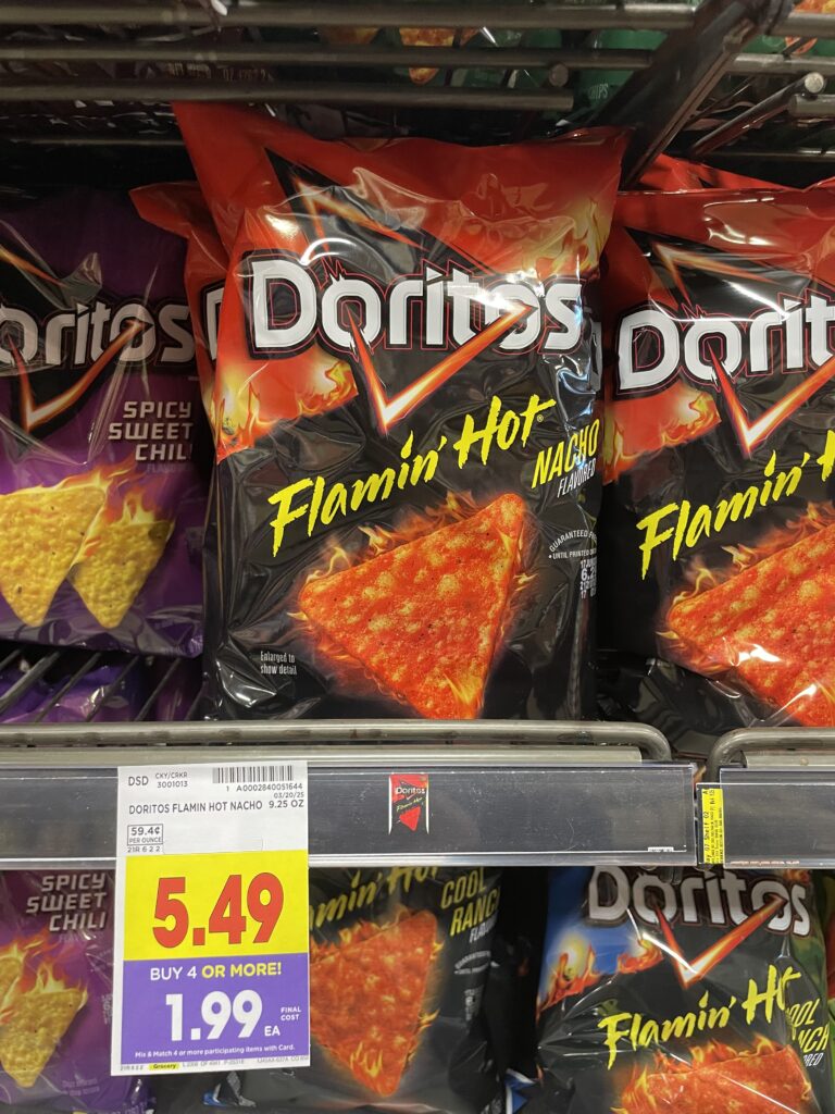 doritos, tostitos and sunchips kroger shelf image (1)