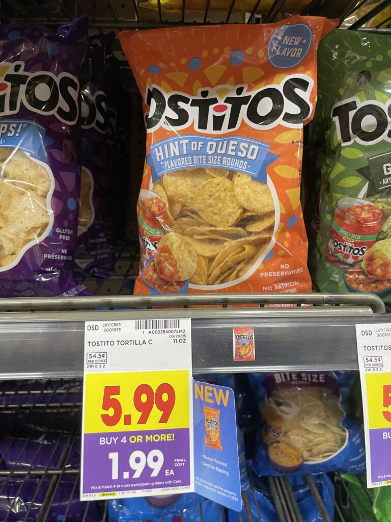 doritos, tostitos and sunchips kroger shelf image (1)