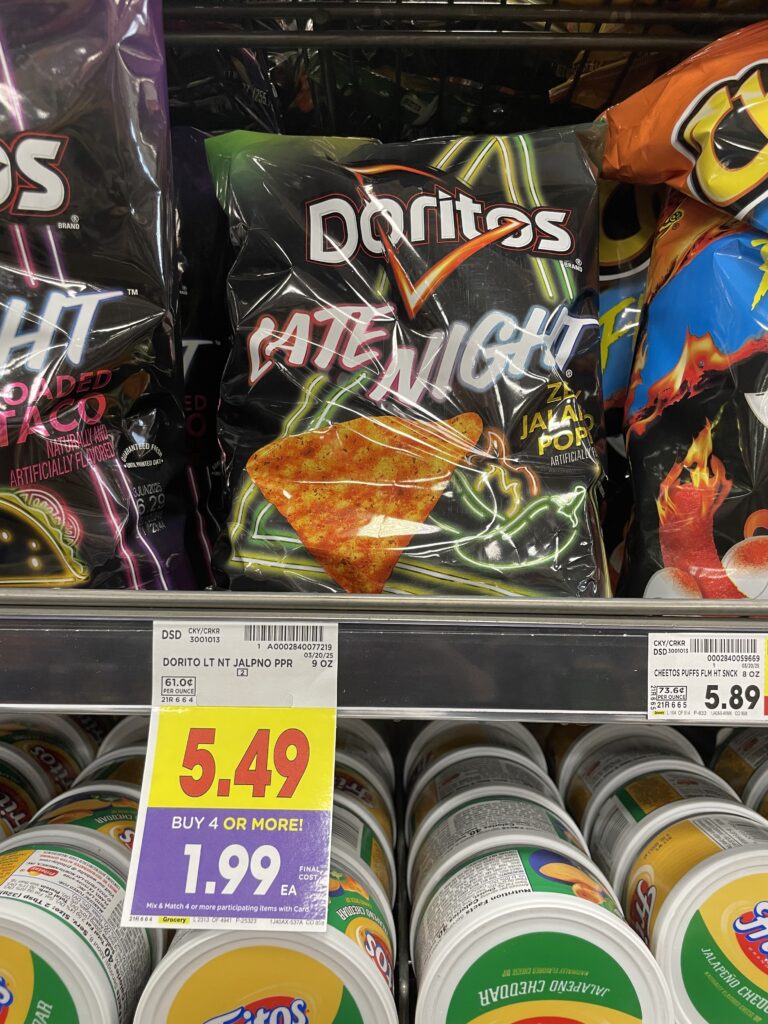 doritos, tostitos and sunchips kroger shelf image (1)