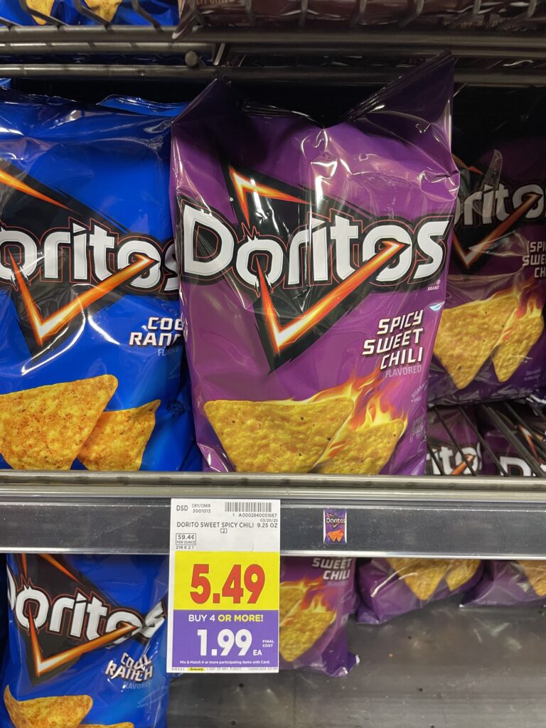 doritos, tostitos and sunchips kroger shelf image (1)