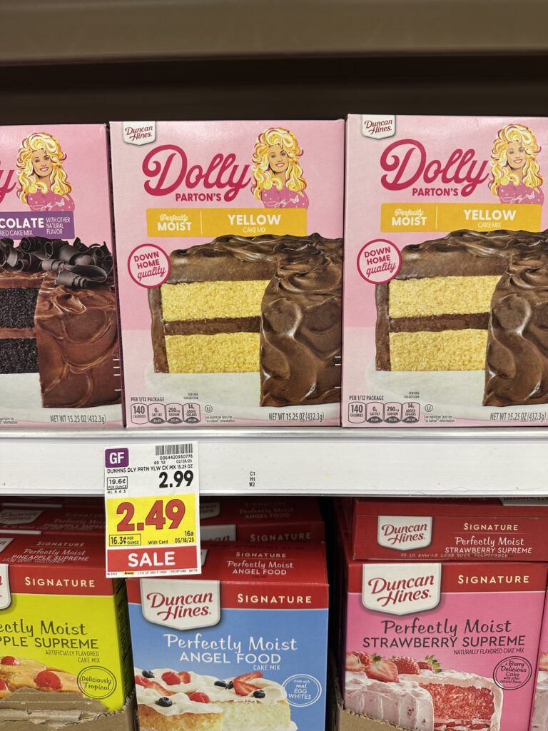 duncan hines dolly parton kroger shelf image (1)