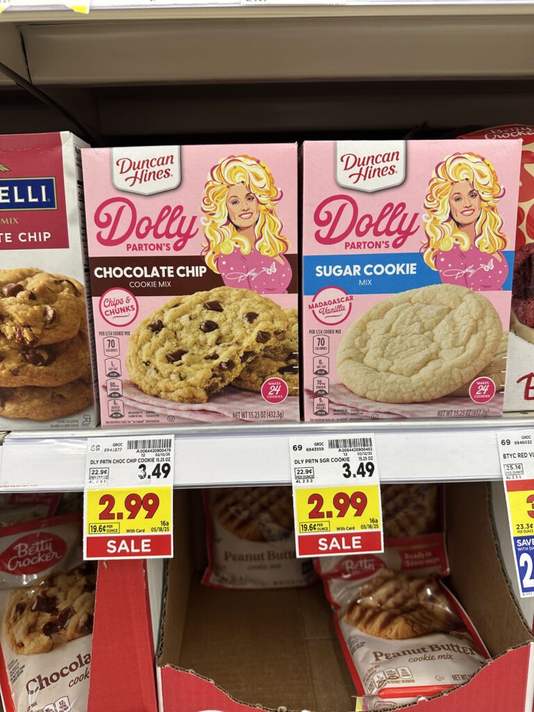 duncan hines dolly parton kroger shelf image (1)