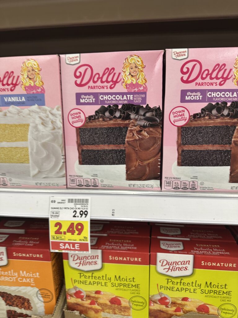 duncan hines dolly parton kroger shelf image (1)