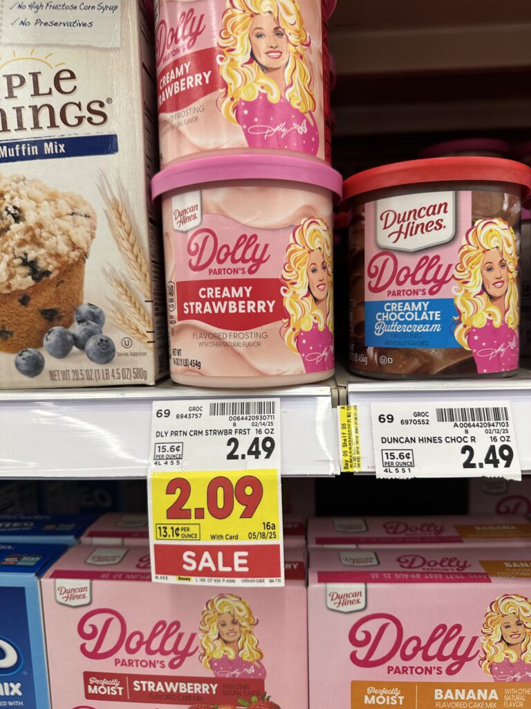duncan hines dolly parton kroger shelf image (1)