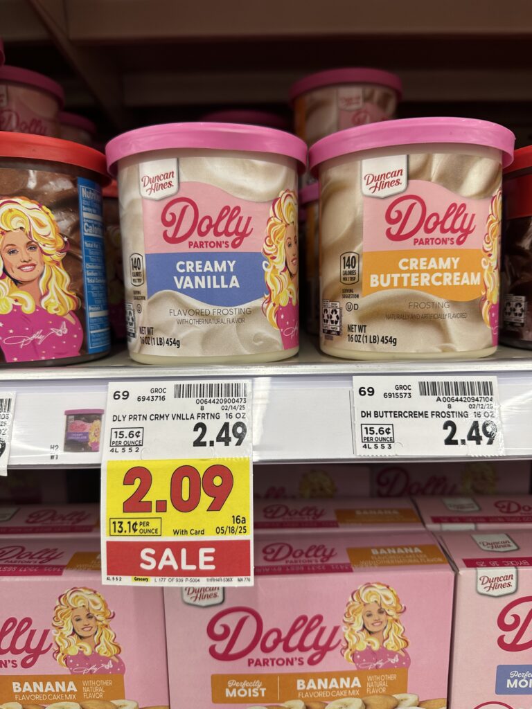duncan hines dolly parton kroger shelf image (1)