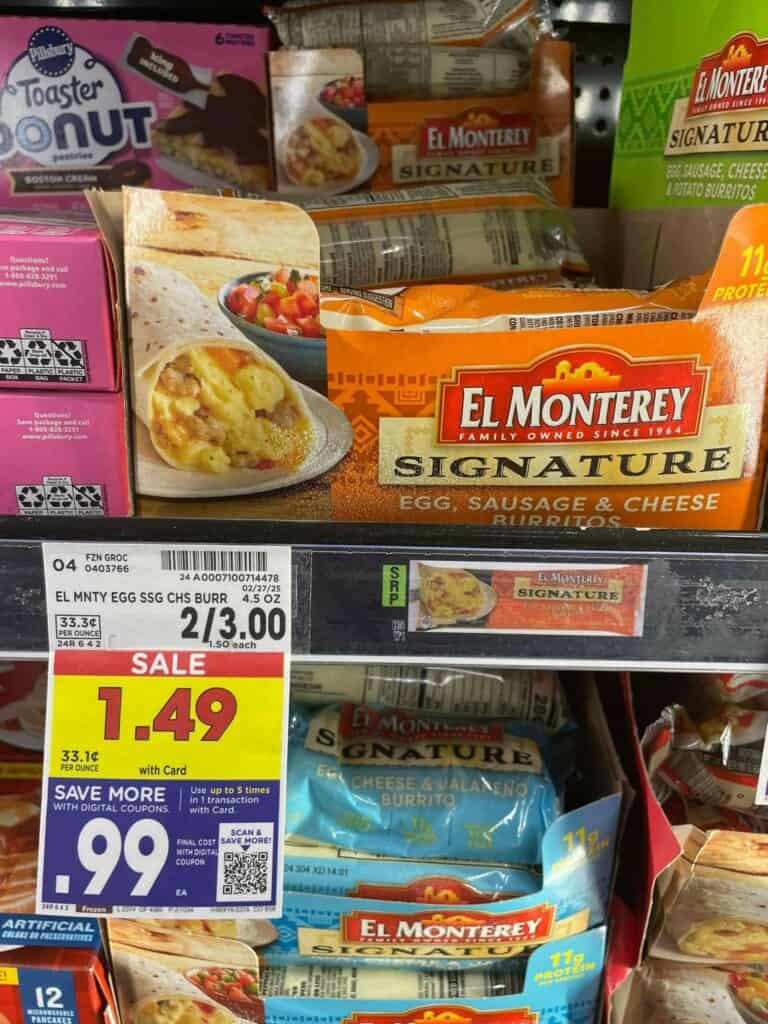 el monterey breakfast burritos kroger shelf image (2)