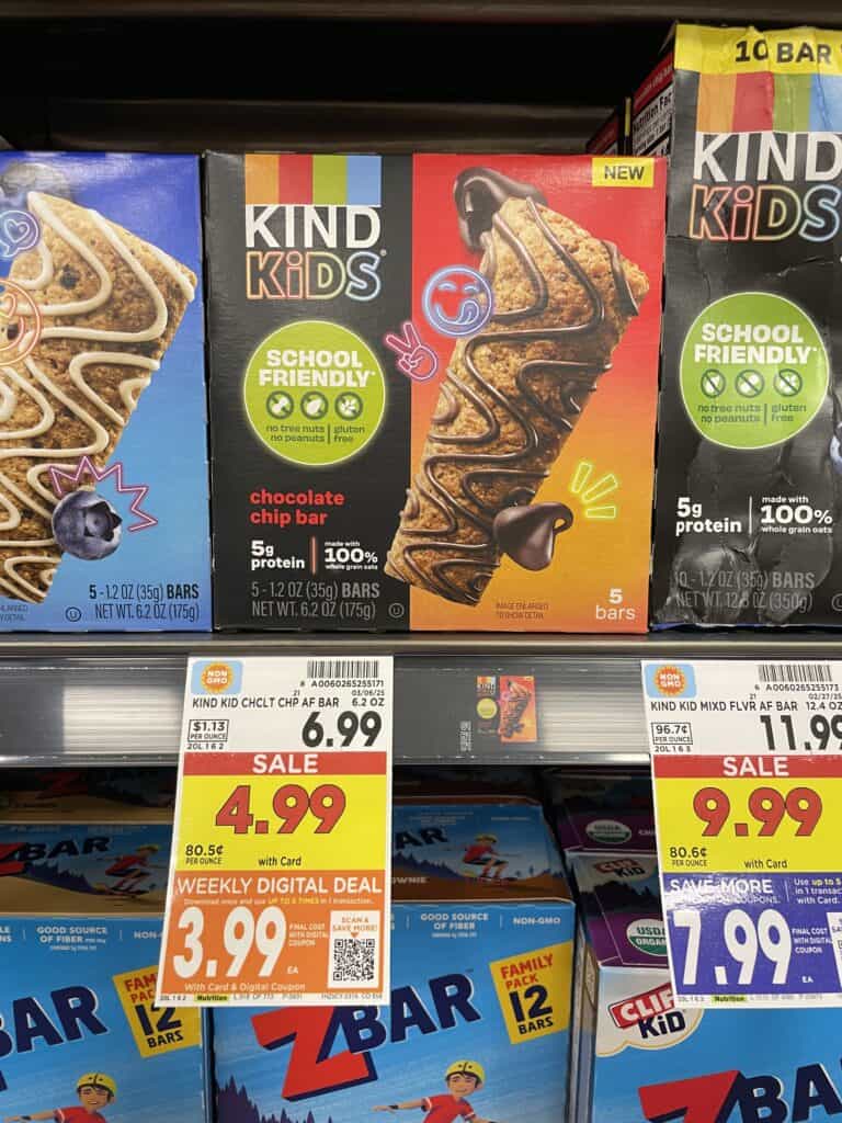 kind kids bars kroger shelf image (1)