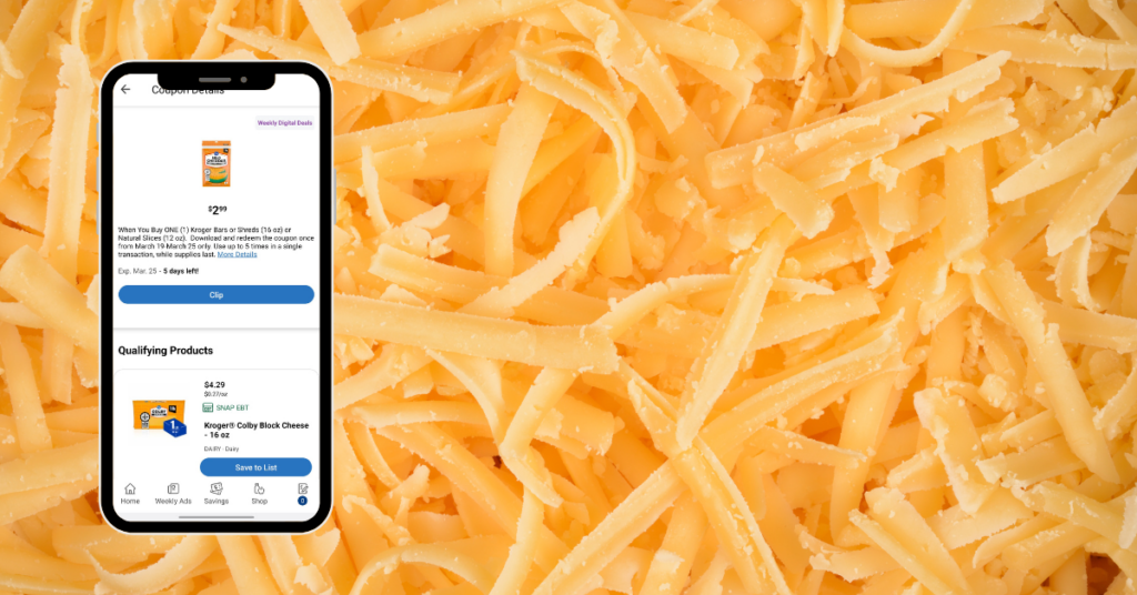 kroger cheese digital