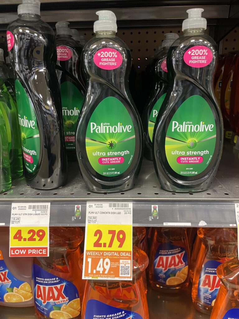 palmolive dish detergent kroger shelf image (1)