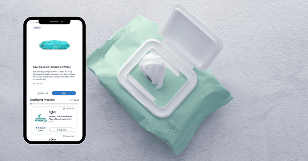 pampers wipes digital