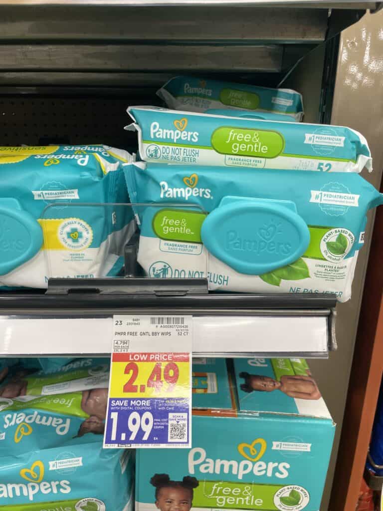 pampers wipes kroger shelf image (1)