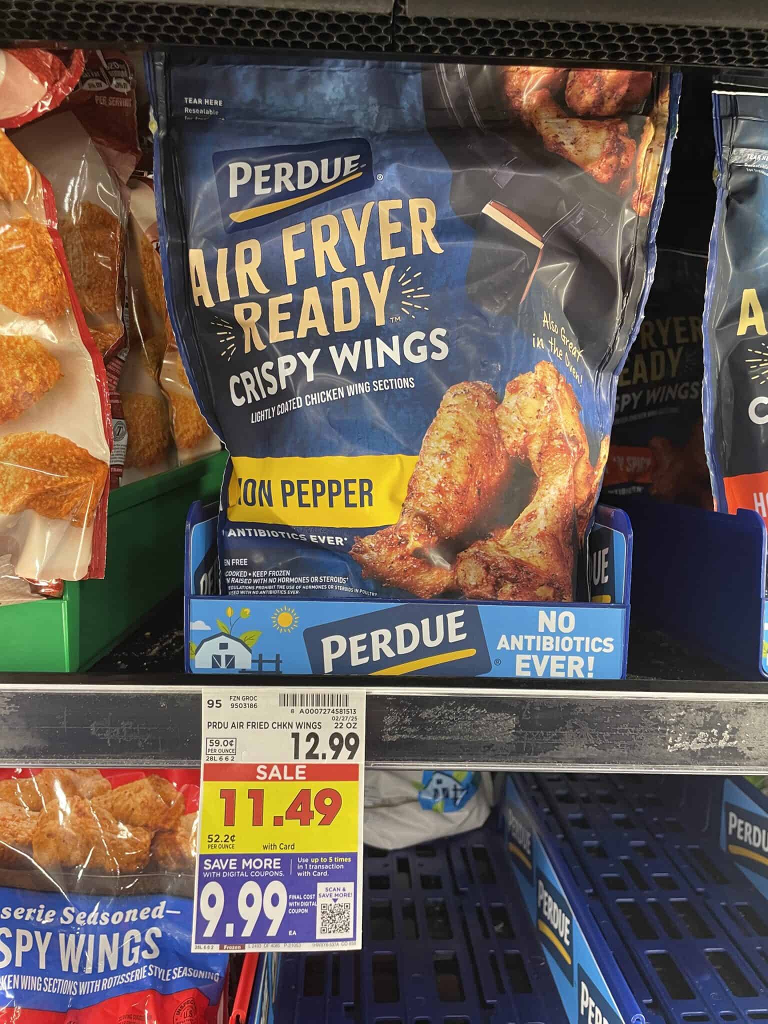 Perdue Air Fryer Ready Wings as low as $6.99! - Kroger Krazy