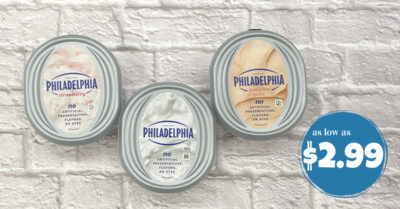 philadelphia cream cheese spread kroger krazy
