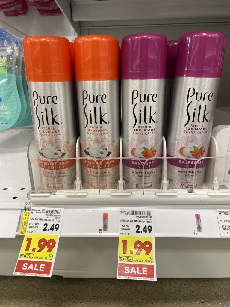 pure silk kroger shelf image