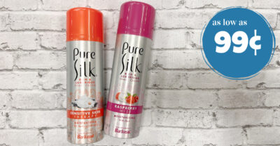 pure silk shave cream kroger krazy