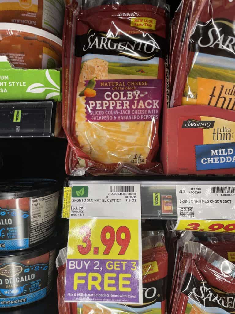sargento cheese kroger shelf image (3)