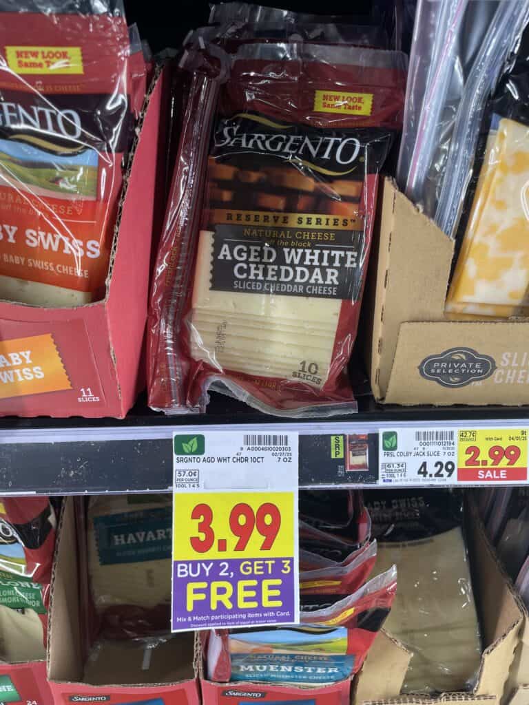sargento cheese kroger shelf image (3)