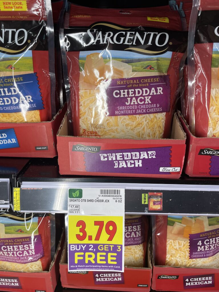 sargento cheese kroger shelf image (3)