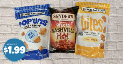 snyder's and snack factory (1) kroger krazy