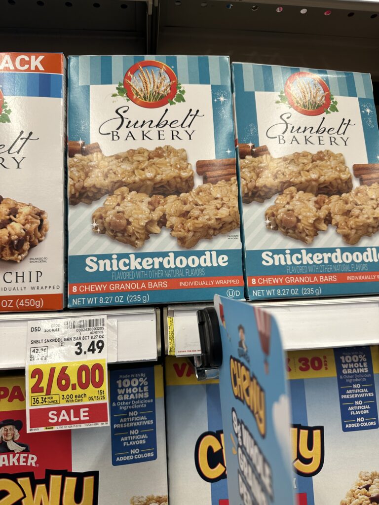 sun belt bars kroger shelf image (1)