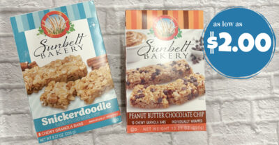 sunbelt granola bars kroger krazy