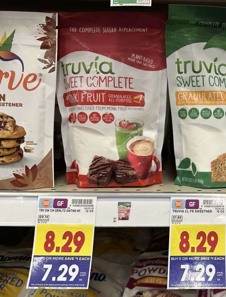 truvia monk fruit kroger shelf image