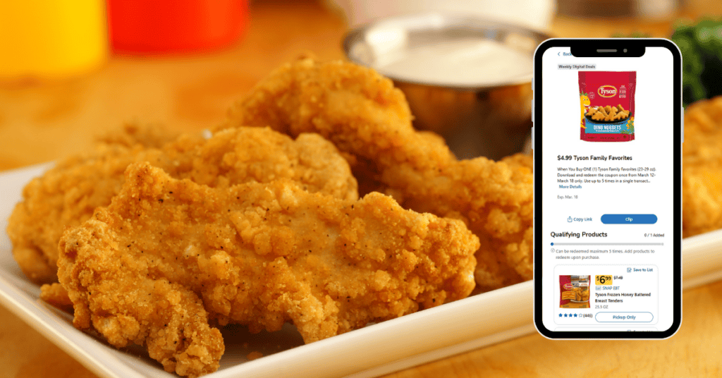 tyson frozen chicken digital