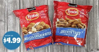 tyson frozen chicken kroger krazy