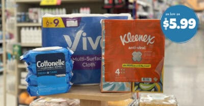 viva, kleenex and cottonelle kroger krazy