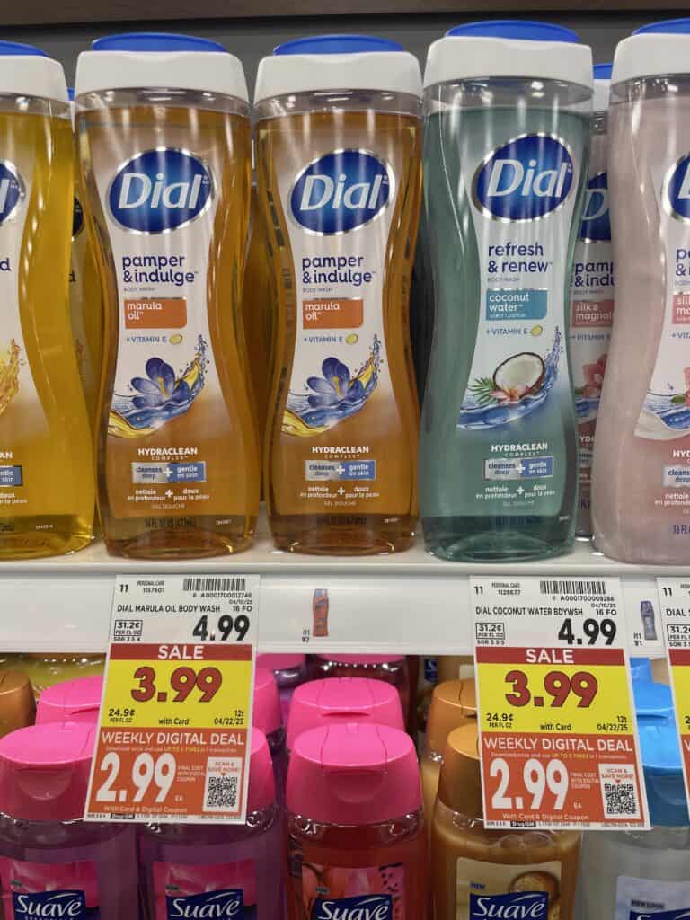Dial Body Wash Kroger Shelf Image