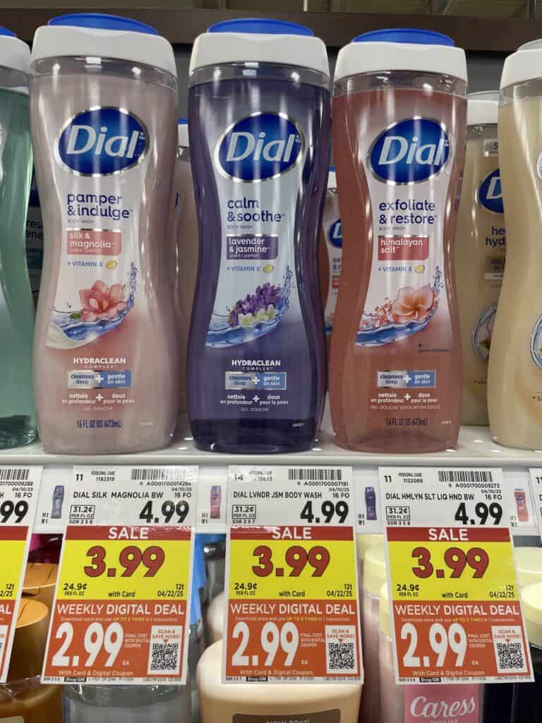 Dial Body Wash Kroger Shelf Image