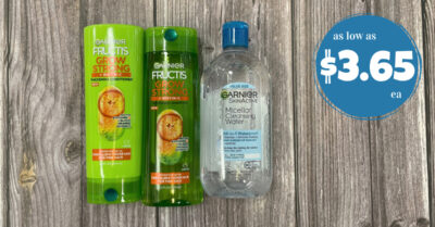 Garnier Fructis and Garnier Micellar kroger krazy