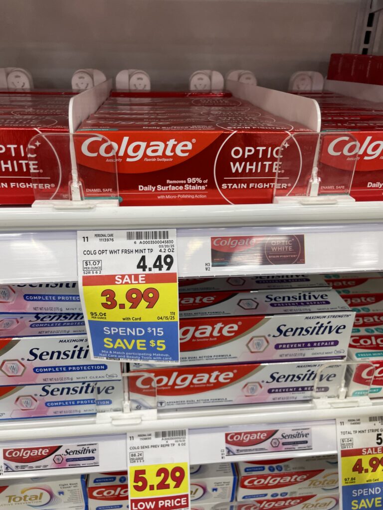 Colgate Kroger Shelf Image