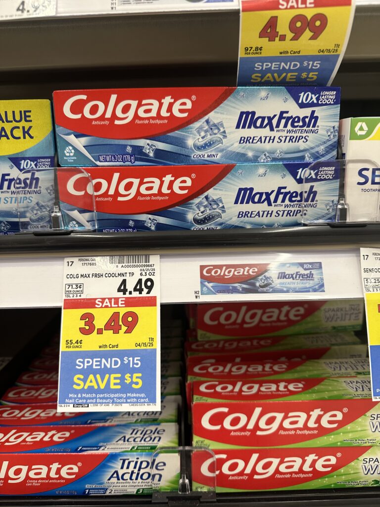 Colgate Kroger Shelf Image