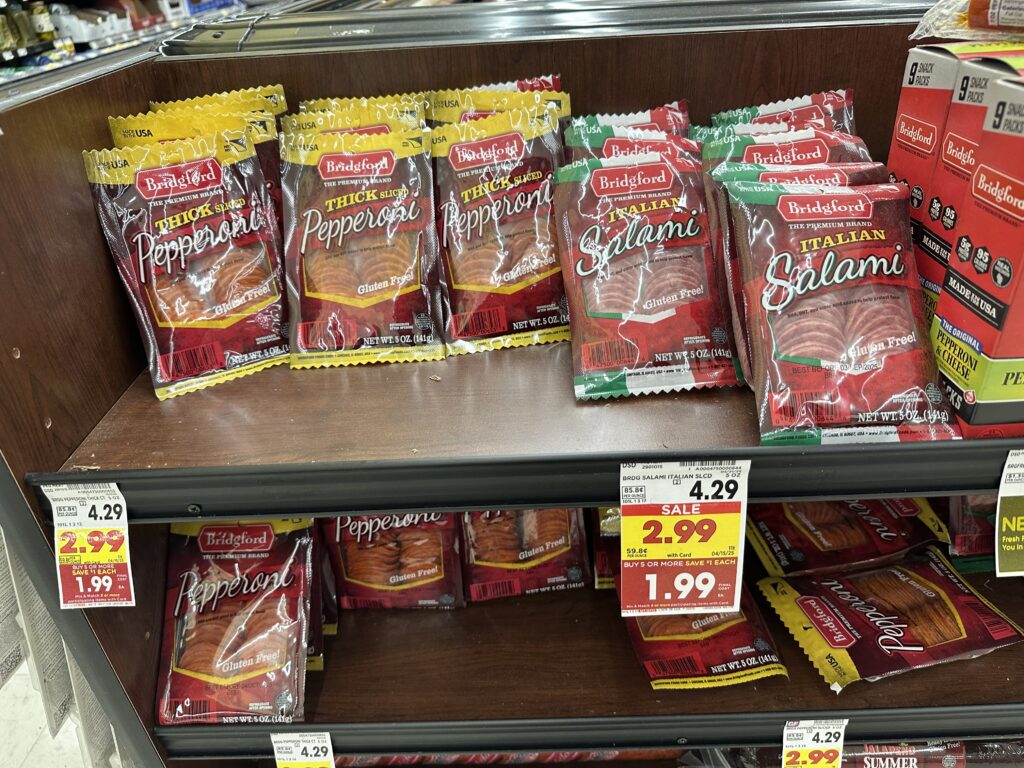 Bridgeford Pepperoni KRoger Shelf Image